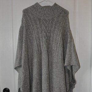 UGG Cable Knit Sweaters Cape Tie Sides Women's size XL/XXL